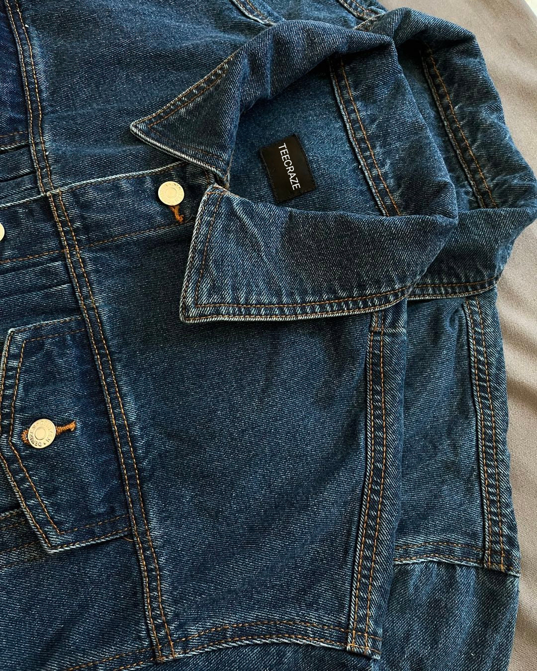 DARK BLUE DENIM JACKET